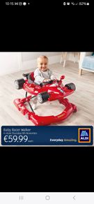 Baby race car walker