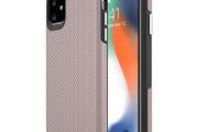 For Samsung Galaxy A14 5G Dotted Shockproof Hybrid 2 in 1 Case Rose Gold
