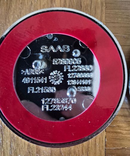 Saab 9-3 & 9-5 bonnet boot badge - FREE POST