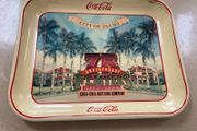 Coca Cola Metal Tray 75 Anniversary FT. Myers