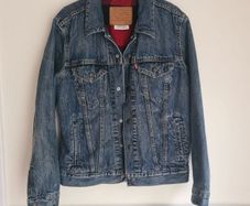 LEVI'S denim TRUCKER  JACKET blue Size Small mens