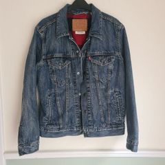LEVI'S denim TRUCKER  JACKET blue Size Small mens