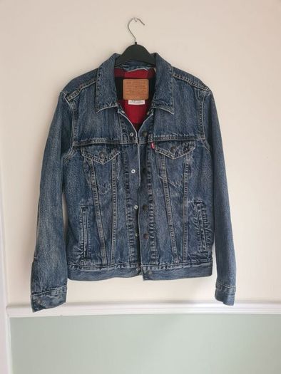 LEVI'S denim TRUCKER  JACKET blue Size Small mens