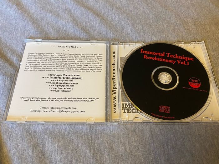 Immortal Technique- Revolutionary Vol 1 CD