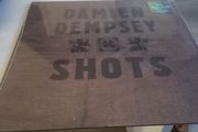 Damien Dempsey Shots vinyl and signed lyric card