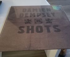 Damien Dempsey Shots vinyl and signed lyric card