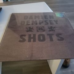 Damien Dempsey Shots vinyl and signed lyric card
