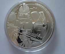 2019 Niue 2 Dollars 1 oz Silver Bullion Coin - Star Wars Clone Trooper (In Capsule)