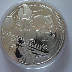 2019 Niue 2 Dollars 1 oz Silver Bullion Coin - Star Wars Clone Trooper (In Capsule)