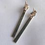 Vintage Sterling Silver 925 Drop Earrings Image 9