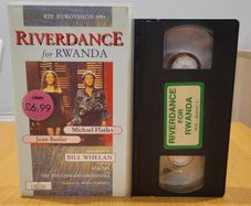 Riverdance For Rwanda - Michael Flatley - Jean Butler - PAL VHS Video Tape