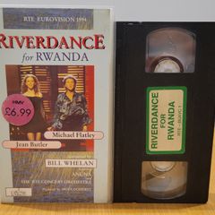 Riverdance For Rwanda - Michael Flatley - Jean Butler - PAL VHS Video Tape