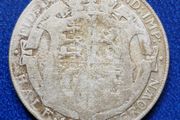United Kingdom 1921 Half Crown - George V 2nd type Silver coin