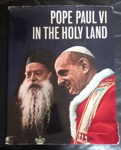 Pope Paul Vi In the Holy Land 1964 Book