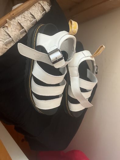 Doc Marten dupe white  sandals size 39
