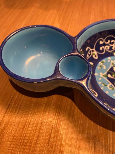 Hand painted dipping bowls