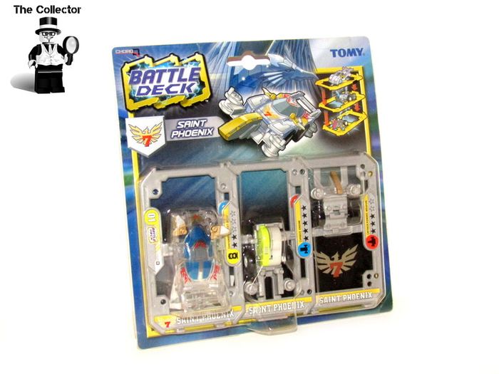 Tomy Battle Deck Saint Phoenix Buildable Race Car
