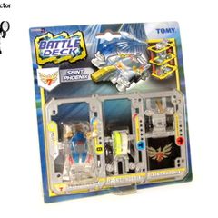 Tomy Battle Deck Saint Phoenix Buildable Race Car