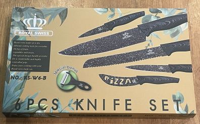 Royal Swiss 6 Piece Knife Set