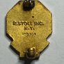U.S. 1/10 10k gold 25 years Volunteer service award pin Image 3
