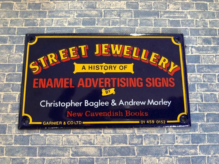 Vintage Book Street Jewellery: A History of Enamel Advertising Signs