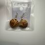 New Wood Effect Earrings Image 4