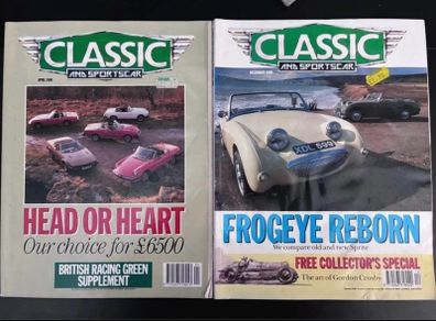 Classic Car Magazines x2