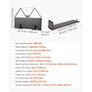 Skid Steer Pallet Forks, 1179 kg Rated Capacity, Pallet Fork Frame Attachment with 122 cm Pallet Forks Blades, 47.6 mm Ball Hitch Receiver Image 3
