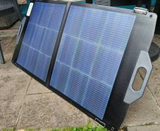 Vevor 100W Bifacial Foldable Solar Panel