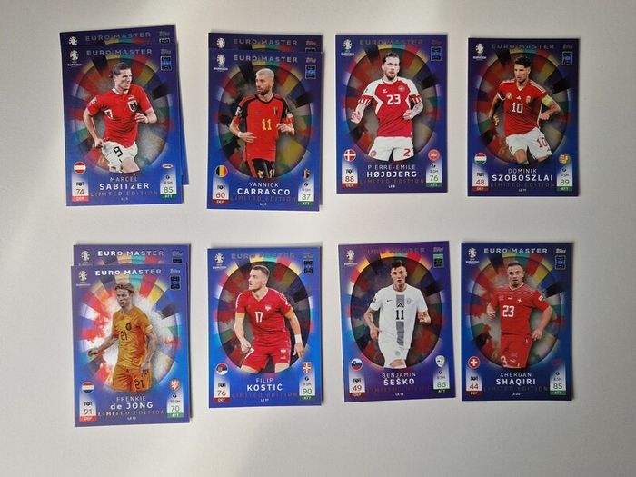 Topps Match Attax UEFA Euro 2024 Card Bundle