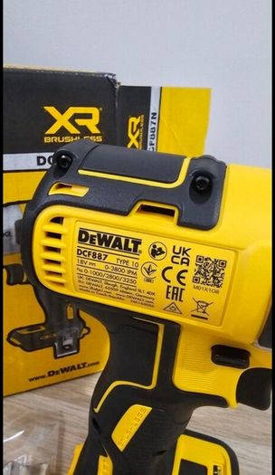 DeWalt DCF887 18V XR Brushless - 3 Speed Impact Driver - Bare Unit