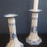 Lovely Pair of Tall Vintage Powell Craft Candlesticks in Excellent Condition, in the Very Popular but Discontinued Pattern, The Cuddra Collection, Rare Items Image 4