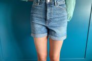 Primark denim shorts. Size 6