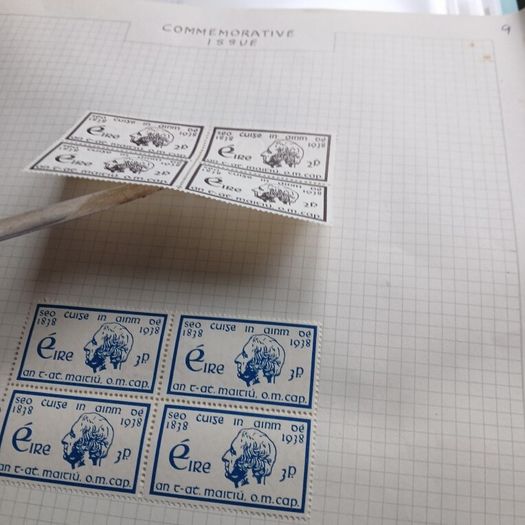 Ireland stamp The 1938 Father Mathew Centenary stamp set (Scott #101-102 / SG #107-108)