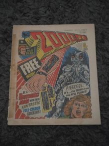 2000ad prog 2 1st appearance of Judge Dredd