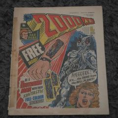 2000ad prog 2 1st appearance of Judge Dredd