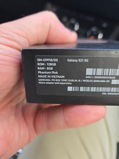 Samsung S21 5g Pink 128gb never used Boxed Grade A