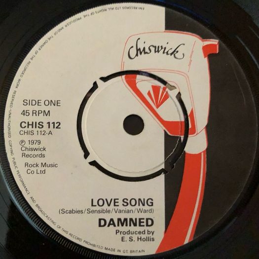 The Damned - Love Song (1979) 7"