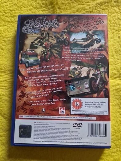 Crusty Demons  PlayStation2 Ps2 games Original