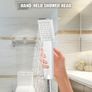 6 in 1 Shower Tower Panel Stainless Steel LED Display Wall Mounted Shower Panel System Panel Rainfall Massage Jets Waterfall Bathroom Shower Tower (FREE POSTAGE) Image 3