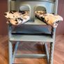 Tripp Trapp High Chair with matching baby set and fabrics Image 8