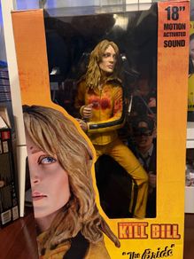 Neca 18" Kill Bill The Bride Motion Activated Sound Figure Boxed