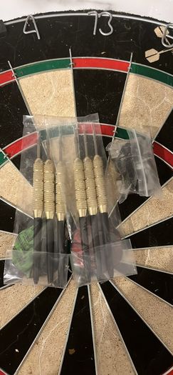 Hy-Pro Bristle Dartboard Set Unused