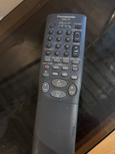 Panasonic remote control TV vcr working