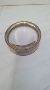 Antique desk magnifier
