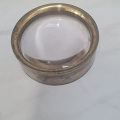 Antique desk magnifier