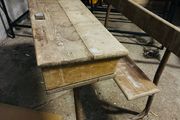 Vintage School Desk - Seats Two - Good Condition