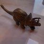 Vintage brass dinosaur, desktop curio, rare, D18 post 8e Image 3