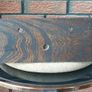 Vintage Edwardian Brass Gong With Mallet Image 2