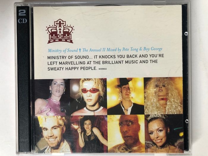 Ministry Of Sound [1996] Ministry Of Sound Annual II Mixed By Pete Tong & Boy George [2xCD Album]